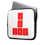 I
 Lv
 you  Laptop/netbook Sleeves Laptop Sleeves