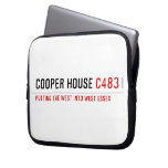 Cooper house  Laptop/netbook Sleeves Laptop Sleeves