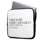 Your Name Street anuvab  Laptop/netbook Sleeves Laptop Sleeves