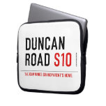Duncan Road  Laptop/netbook Sleeves Laptop Sleeves