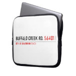 buffalo creek rd.  Laptop/netbook Sleeves Laptop Sleeves