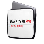 DEAN'S YARD  Laptop/netbook Sleeves Laptop Sleeves