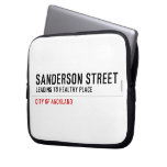 SANDERSON STREET  Laptop/netbook Sleeves Laptop Sleeves