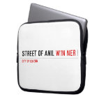 Street of anil  Laptop/netbook Sleeves Laptop Sleeves