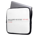 The Hammer And Sickle   Laptop/netbook Sleeves Laptop Sleeves