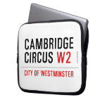 Cambridge Circus  Laptop/netbook Sleeves Laptop Sleeves
