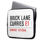 brick lane  curries  Laptop/netbook Sleeves Laptop Sleeves
