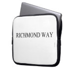 Richmond way   Laptop/netbook Sleeves Laptop Sleeves
