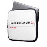 Lamborn Wilson Way  Laptop/netbook Sleeves Laptop Sleeves