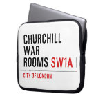 Churchill war rooms  Laptop/netbook Sleeves Laptop Sleeves