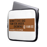 Geniet elke dag van een ander         dagmenu  Laptop/netbook Sleeves Laptop Sleeves