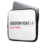 Goodison road  Laptop/netbook Sleeves Laptop Sleeves