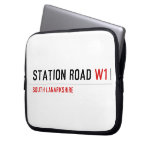 station road  Laptop/netbook Sleeves Laptop Sleeves