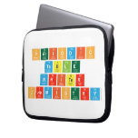 Periodic
 Table
 Writer
 Chemistry  Laptop/netbook Sleeves Laptop Sleeves