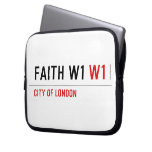 Faith w1  Laptop/netbook Sleeves Laptop Sleeves