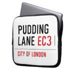 PUDDING LANE  Laptop/netbook Sleeves Laptop Sleeves