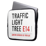 traffic light tree  Laptop/netbook Sleeves Laptop Sleeves