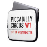 piccadilly circus  Laptop/netbook Sleeves Laptop Sleeves