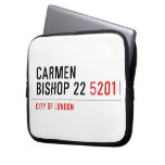 Carmen Bishop 22  Laptop/netbook Sleeves Laptop Sleeves