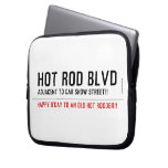 Hot Rod Blvd  Laptop/netbook Sleeves Laptop Sleeves