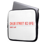 chloe Street  Laptop/netbook Sleeves Laptop Sleeves