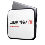 London vegan  Laptop/netbook Sleeves Laptop Sleeves