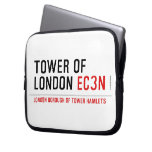 tower of london  Laptop/netbook Sleeves Laptop Sleeves