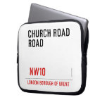CHURCH ROAD ROAD      Laptop/netbook Sleeves Laptop Sleeves