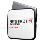 PEOPLE LOVES E  Laptop/netbook Sleeves Laptop Sleeves