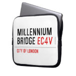 millennium bridge  Laptop/netbook Sleeves Laptop Sleeves