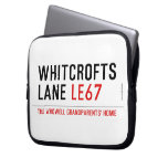 whitcrofts lane  Laptop/netbook Sleeves Laptop Sleeves