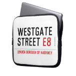 Westgate street  Laptop/netbook Sleeves Laptop Sleeves