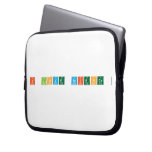 I love Science   Laptop/netbook Sleeves Laptop Sleeves
