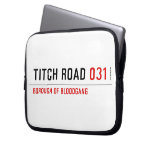 TITCH ROAD  Laptop/netbook Sleeves Laptop Sleeves