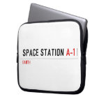 Space Station  Laptop/netbook Sleeves Laptop Sleeves