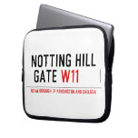 notting hill  gate  Laptop/netbook Sleeves Laptop Sleeves