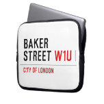 baker street  Laptop/netbook Sleeves Laptop Sleeves