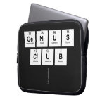 GENIUS
 CLUB
   Laptop/netbook Sleeves Laptop Sleeves