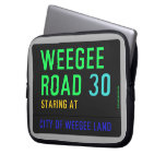 Weegee Road  Laptop/netbook Sleeves Laptop Sleeves