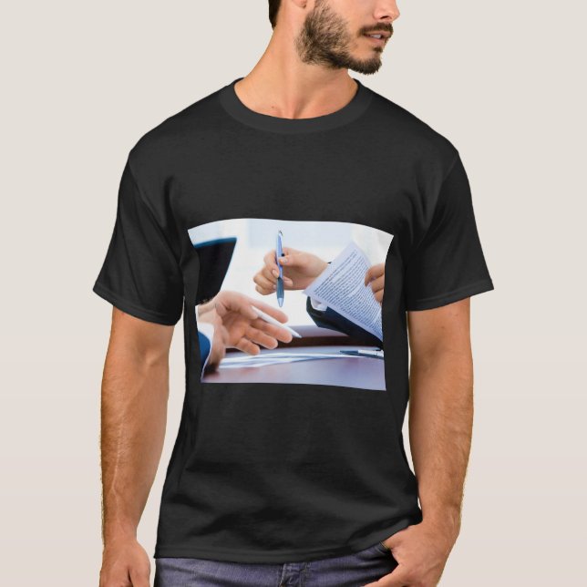 Laptop & Office Vibe Graphic Tee (Front)
