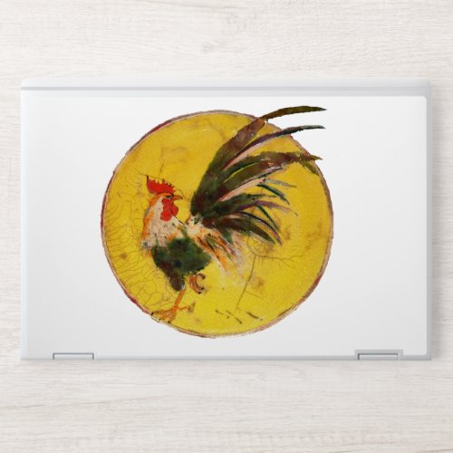 Laptop Skin _ Morning Rooster and Sun