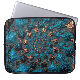 Laptop Sleeve (15") - F1203 "Moonlight Corals" 3