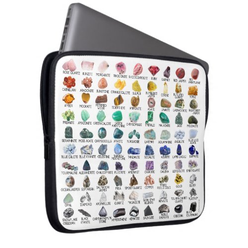 Laptop Sleeve Bag Crystal Collection Rainbow Rocks