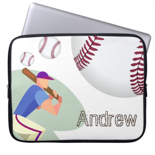 Laptop Sleeve Baseball