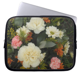 Laptop Sleeve Carnation Bouquet