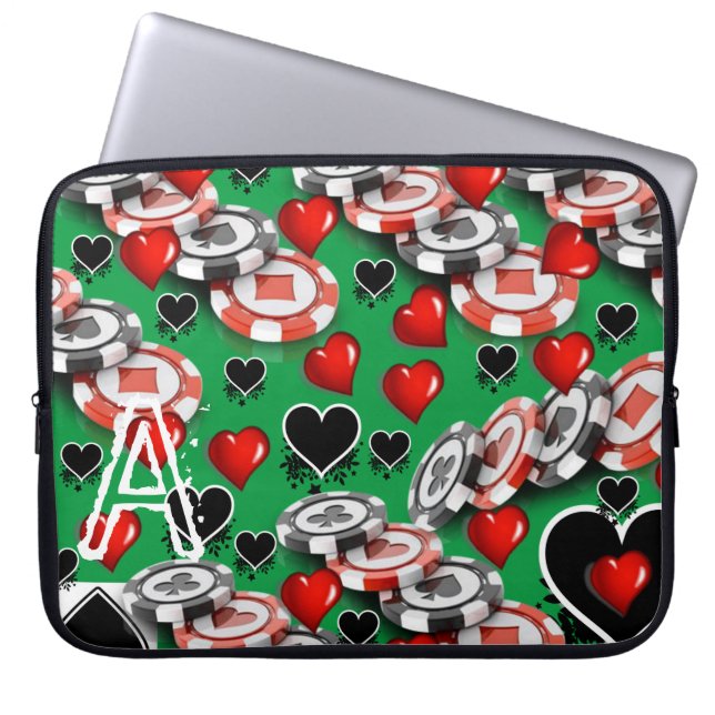 Laptop Sleeve Casino (Front)