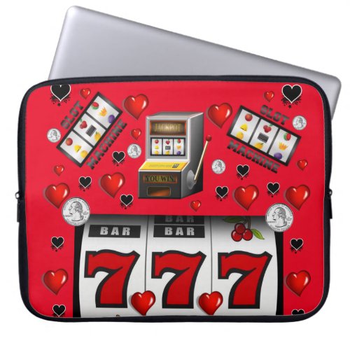 Laptop Sleeve Casino Slot Machine