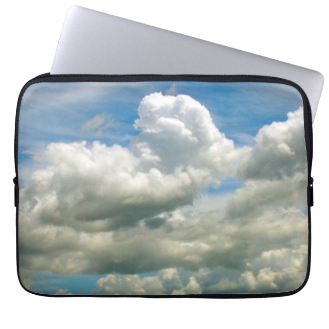 Laptop Sleeve - Cumulus Clouds (Front)