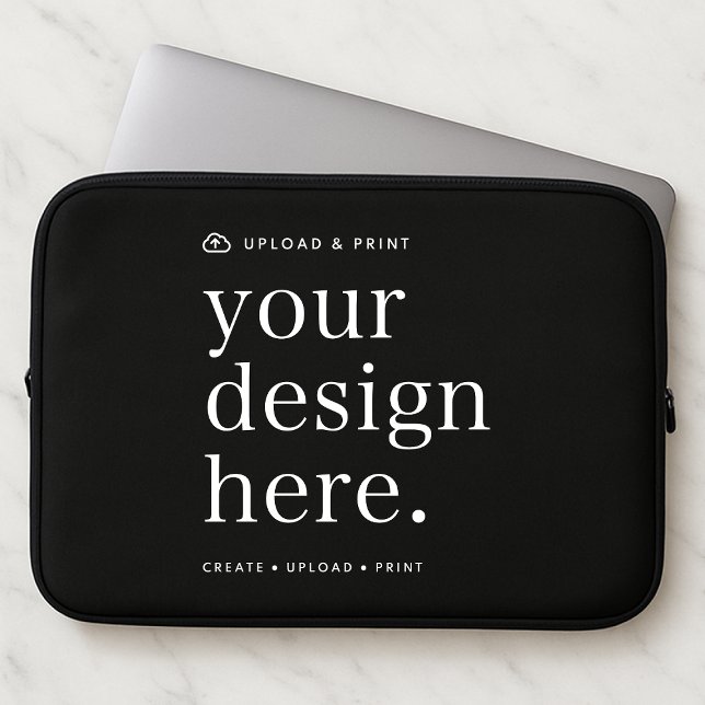 Laptop Sleeve | Design Upload 10" 13" 15" Case (Create, upload, print - a bespoke laptop sleeve created in your style, for business or personal use.)