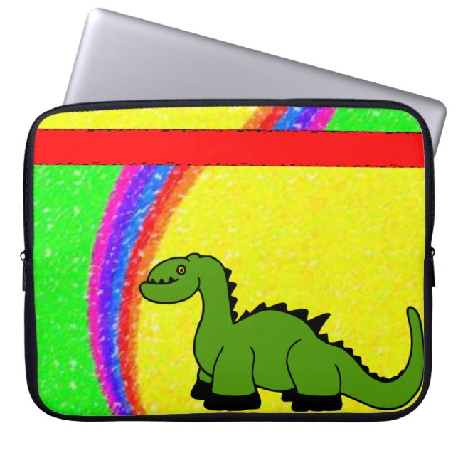 Laptop Sleeve Dinosaur (Front)